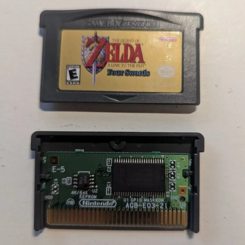 💚 Zelda A Link to the Past and Four Swords – Game Boy Advance